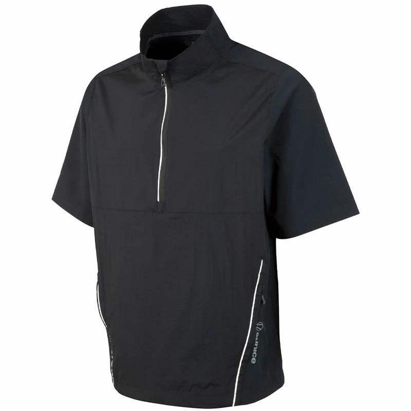 Sunice Men's George Short Sleeve Wind 1/4 Zip Pullover 3 Sunice Men's George Short Sleeve Wind 1/4 Zip Pullover