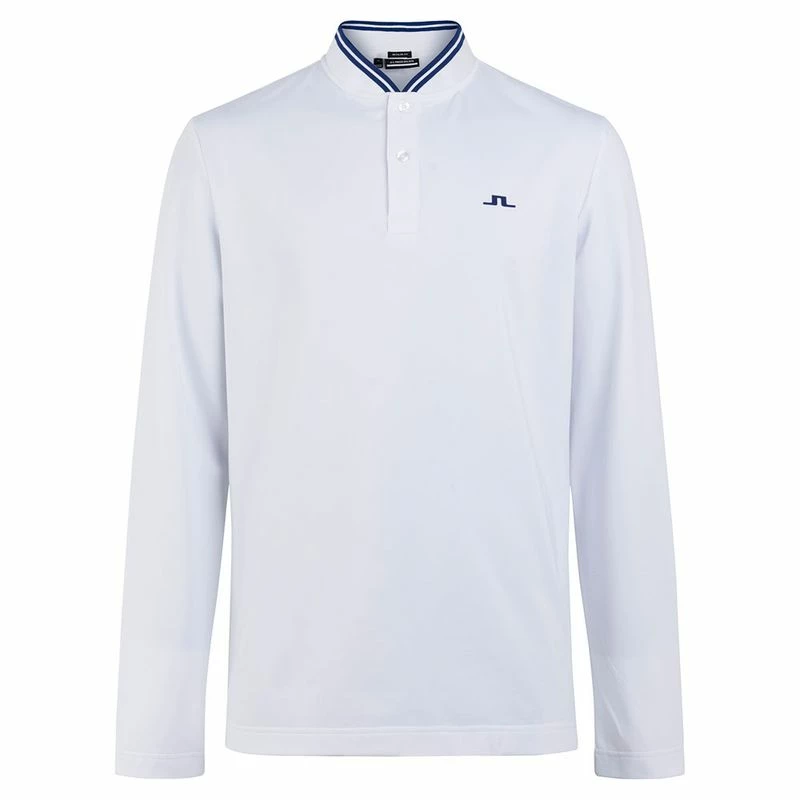 J. Lindeberg Men's Golf Tyson Long Sleeve Polo 3 J. Lindeberg Men's Golf Tyson Long Sleeve Polo