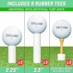 GoSports Rubber Golf Tees - 9 Pack 8 GoSports Rubber Golf Tees - 9 Pack -Golf Clubs Shop 10237078 800 auto