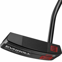 Evnroll Men's ER2 Midblade Black Putter W/ Tac Grip