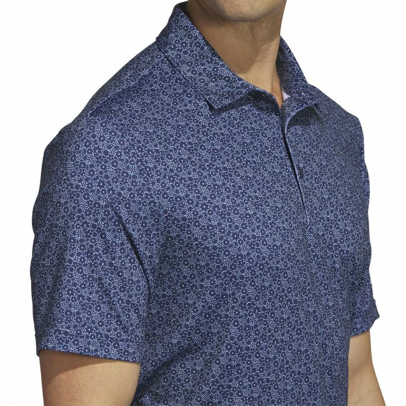 Adidas Men's Ultimate365 Allover Print Golf Polo 4 Adidas Men's Ultimate365 Allover Print Golf Polo - Image 2