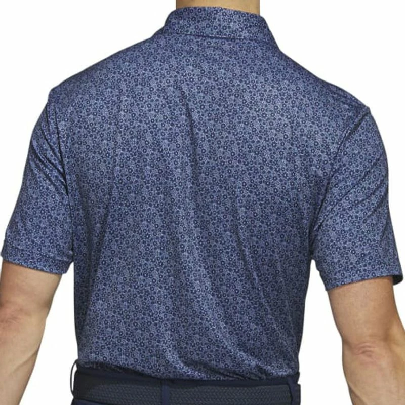 Adidas Men's Ultimate365 Allover Print Golf Polo 5 Adidas Men's Ultimate365 Allover Print Golf Polo - Image 3