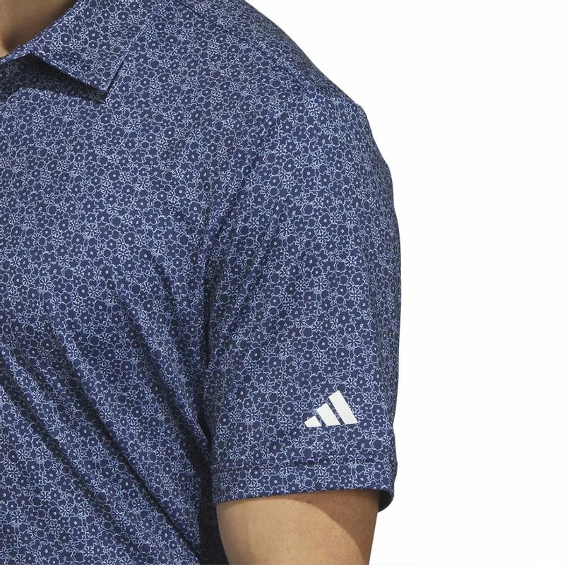 Adidas Men's Ultimate365 Allover Print Golf Polo 6 Adidas Men's Ultimate365 Allover Print Golf Polo - Image 4