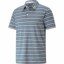 PUMA Men's MATTR Striper Golf Polo