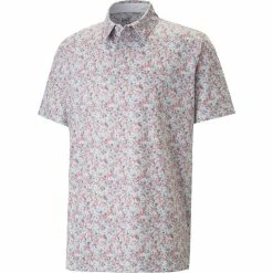 PUMA Men's MATTR Florals Golf Polo