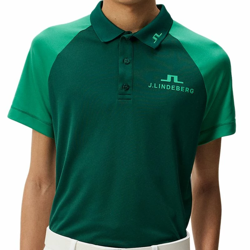J. Lindeberg Men's Lars Players Golf Polo 4 J. Lindeberg Men's Lars Players Golf Polo - Image 2