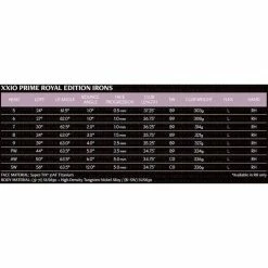 XXIO Women's Prime Royal Edition Iron Set -Golf Clubs Shop 10515735 800 auto