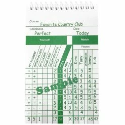 ProActive Sports Round File Book -Golf Clubs Shop 9093340 800 auto