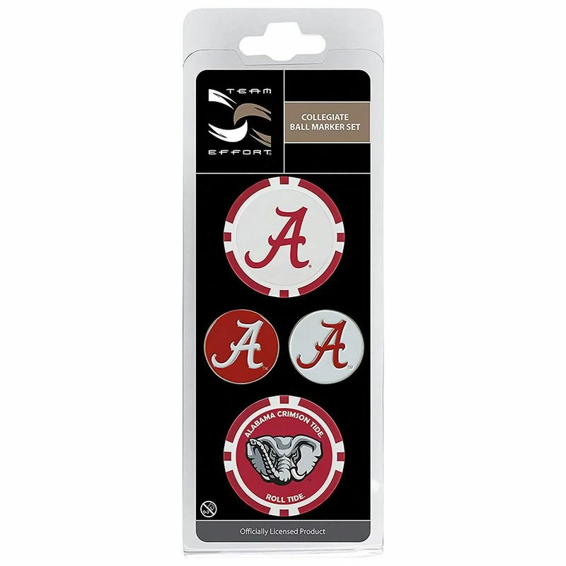 Team Effort NCAA Ball Marker Set 3 Team Effort NCAA Ball Marker Set