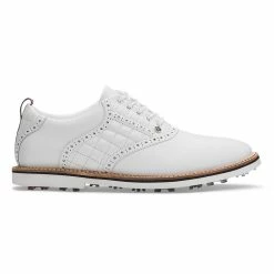 G/Fore Men's Quilted Saddle Gallivanter Spikeless Golf Shoes
