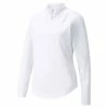 PUMA Women's Shine 1/4 Zip Pullover -Golf Clubs Shop 9334741 800 auto