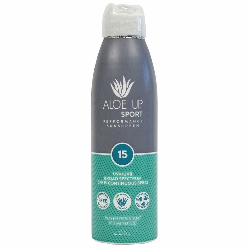 Aloe Up Sport SPF 15 Continuous Spray Sunscreen 3 Aloe Up Sport SPF 15 Continuous Spray Sunscreen