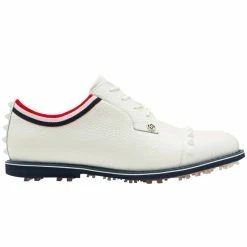 G/Fore Women's Grosgrain Stud Cap Toe Gallivanter Spikeless Golf Shoes