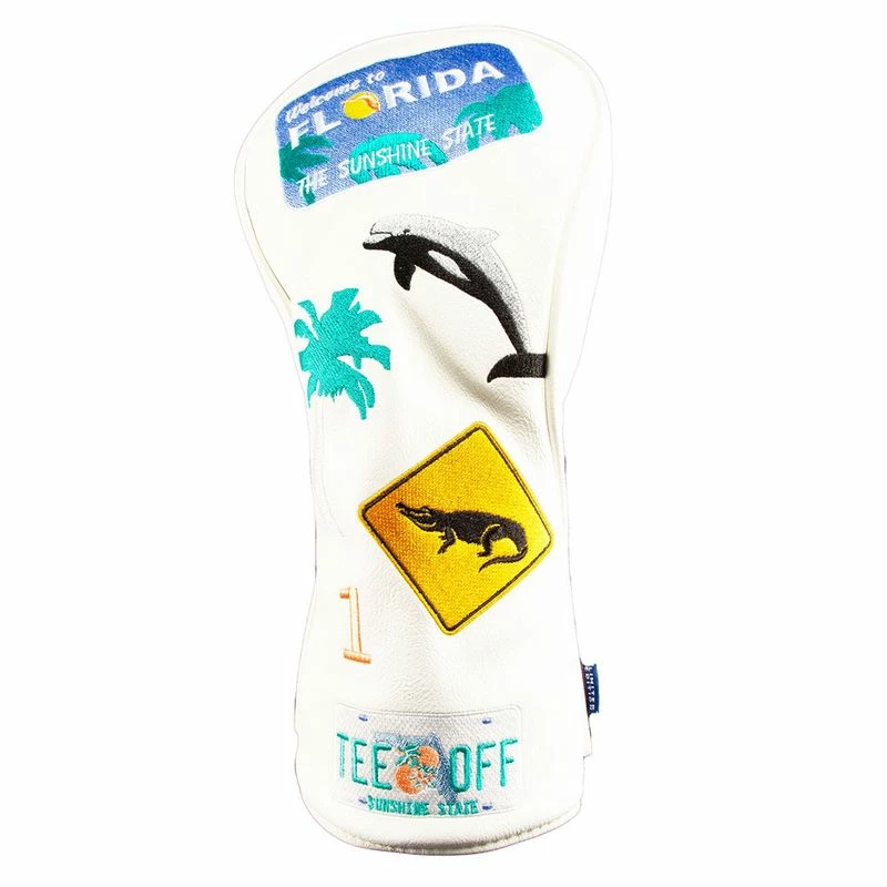 CMC Design Florida Icons Driver Head Cover 3 CMC Design Florida Icons Driver Head Cover