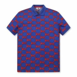 WAAC Men's Logo Allover Polo