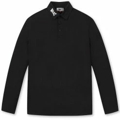 WAAC Men's Essential Volume Logo Long Sleeve Polo