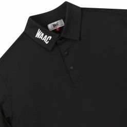 WAAC Men's Essential Volume Logo Long Sleeve Polo -Golf Clubs Shop 9767999 800 auto