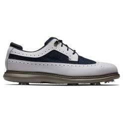 FootJoy Men's Limited Edition FJ X Harris Tweed Wing Tip Traditions Golf Shoes
