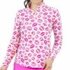 IBKUL Women's Kiss Me Kate Print Long Sleeve Mock Neck Top 2 IBKUL Women's Kiss Me Kate Print Long Sleeve Mock Neck Top -Golf Clubs Shop 9829015 800 auto