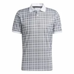 Adidas Men's Adicross Plaid Polo