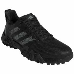 Adidas Men's Limited Edition Triple Black CODECHAOS 22 Spikeless Golf Shoes -Golf Clubs Shop 9902672 800 auto
