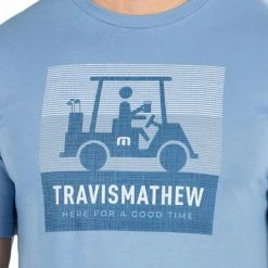 TravisMathew Men's Smokey Air T-Shirt -Golf Clubs Shop 9906958 800 auto