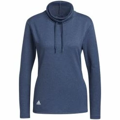 Adidas Women's Melange High Mock Pullover