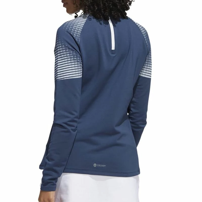 Adidas Women's COLD.RDY Long Sleeve Mock Tee 4 Adidas Women's COLD.RDY Long Sleeve Mock Tee - Image 2