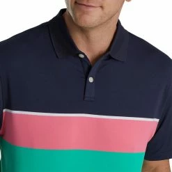 FootJoy Men's Color Theory Lisle Polo -Golf Clubs Shop 9974471 800 auto