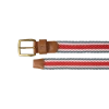 Striped Braided Belt -Golf Clubs Shop FJ 69485 01